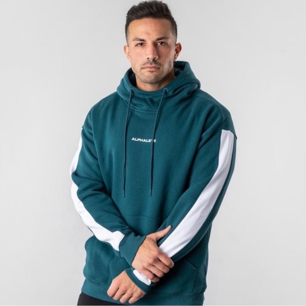 Alphalete Stripe Hoodie - Starfighter